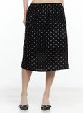 Polka Dot Midi Skirt CU530